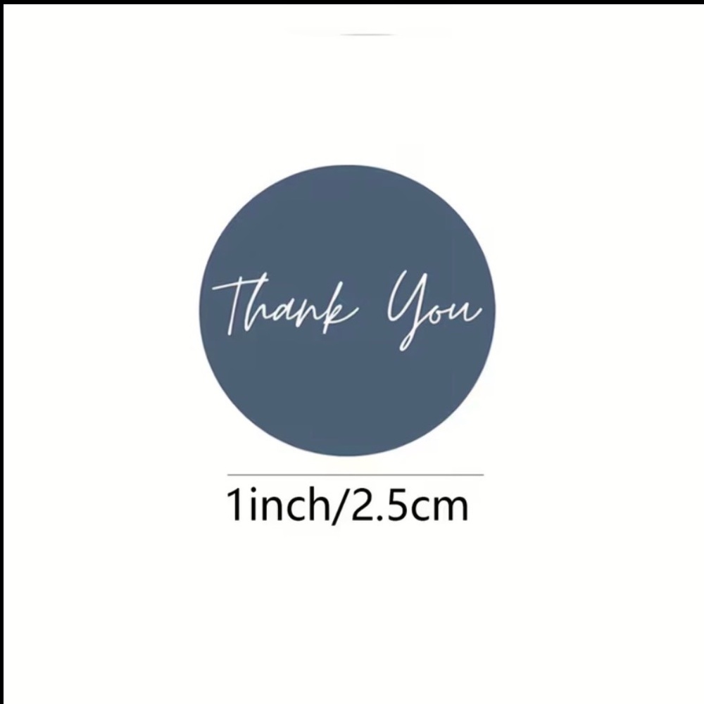 40 Poly Mailers, 50 Cards & 500 Stickers Bundle + 4 Thank You Gifts - Picture 4 of 16